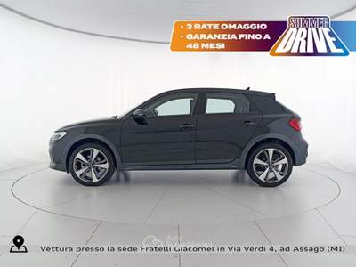 Audi A1 allstreet 30 1.0 tfsi 116cv s tronic Nero usata Assago