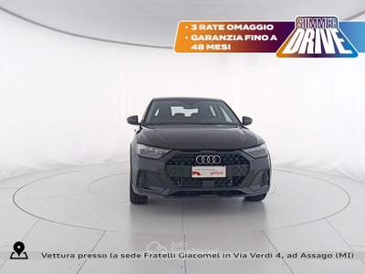 Audi A1 allstreet 30 1.0 tfsi 116cv s tronic Nero usata Assago