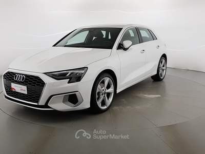 Audi A3  - a3 sportback 30 1.0 tfsi business advanced Bianco usata Milano