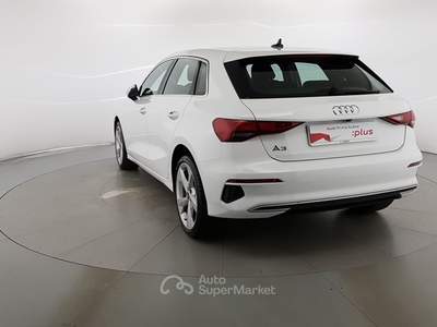 Audi A3  - a3 sportback 30 1.0 tfsi business advanced Bianco usata Milano