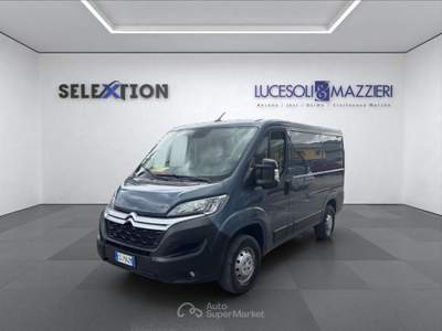 Citroen Jumper  - jumper 30 bluehdi 120 s&s pc-tn furgone Blu/Azzurro usata Ancona