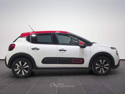Citroen C3  1.2 puretech shine s&s 83cv neopatentati Bianco usata Firenze