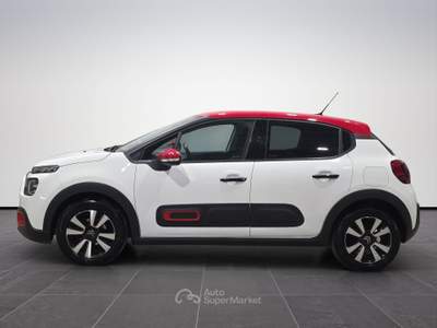 Citroen C3  1.2 puretech shine s&s 83cv neopatentati Bianco usata Firenze