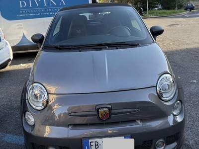 Abarth 595 C Sempre in box, unico proprietario, sedili in pelle Grigio usata Roma
