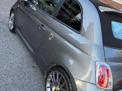 Abarth 595 C Sempre in box, unico proprietario, sedili in pelle Grigio usata Roma