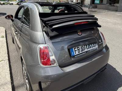 Abarth 595 C Sempre in box, unico proprietario, sedili in pelle Grigio usata Roma