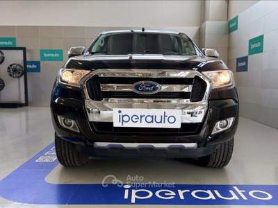 Ford Ranger 2.2 tdci double cab Limited 160cv auto IVA ESCLUSA Nero usata Bergamo