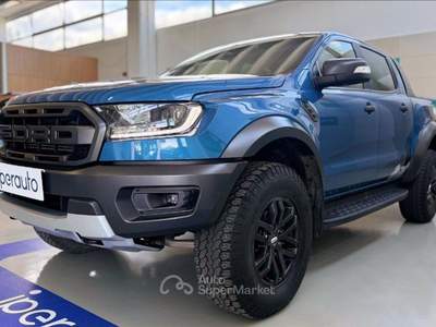 Ford Ranger Raptor 2.0 ecoblue double cab 213cv auto Blu/Azzurro usata Bergamo