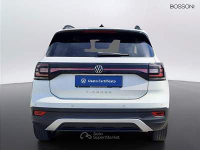 Volkswagen T-Cross 1.0 tsi 95cv style Bianco usata Orzinuovi