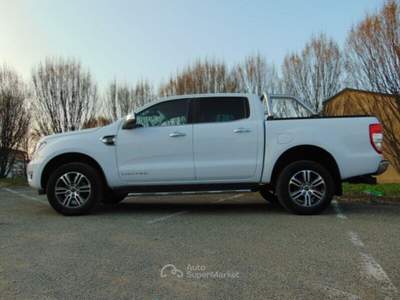 Ford Ranger Ranger 2.0 ECOBLUE aut. 213 CV DC Limited 5 posti Bianco usata Sant'Ilario d'Enza