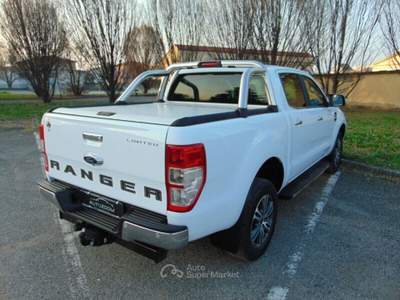 Ford Ranger Ranger 2.0 ECOBLUE aut. 213 CV DC Limited 5 posti Bianco usata Sant'Ilario d'Enza