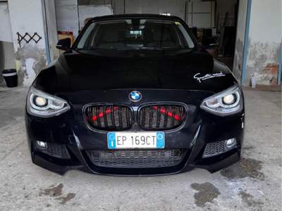 BMW Serie 1 118d Auto sempre tenuta in box Nero usata Gazzo veronese