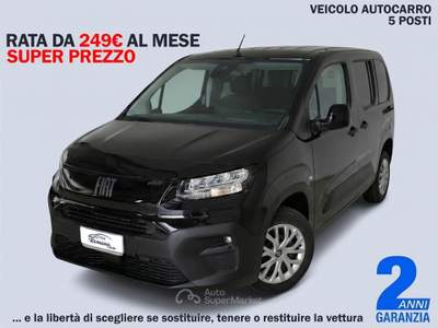 Fiat Doblò NEW Fiat Doblo S2 Combi 1.5 BlueHDi 130cv#AUTOCARRO!**IL PREZZO E' DA INTENDERSI + IVA** Nero usata Sant'Anastasia