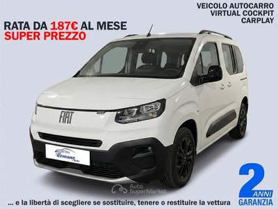 Fiat Doblò NEW Fiat Doblo S2 Combi 1.5 BlueHDi 130cv#AUTOCARRO!**IL PREZZO E' DA INTENDERSI + IVA** Bianco usata Sant'Anastasia