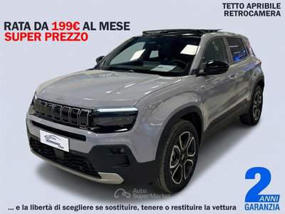 Jeep Avenger 1.2 Turbo 110 CV MHEV Summit Grigio usata Sant'Anastasia