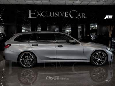 BMW Serie 3 320d 320d 48V Touring Msport Grigio usata Olbia