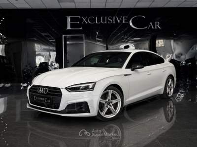 Audi A5 A5 SPB 2.0 TDI 150CV cl.d mult S line ed Bianco usata Olbia