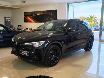 Alfa Romeo Stelvio 2.2 T.diesel 210CV AT8 Q4 B-Tech Nero usata San Michele Salentino