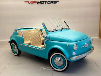 Fiat 500L FIAT 500 SPIAGGINA 1970 UNICO PROPRIETARIO RESTAURATA Blu/Azzurro usata Latina