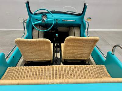 Fiat 500L FIAT 500 SPIAGGINA 1970 UNICO PROPRIETARIO RESTAURATA Blu/Azzurro usata Latina