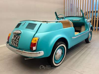 Fiat 500L FIAT 500 SPIAGGINA 1970 UNICO PROPRIETARIO RESTAURATA Blu/Azzurro usata Latina