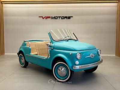 Fiat 500L FIAT 500 SPIAGGINA 1970 UNICO PROPRIETARIO RESTAURATA Blu/Azzurro usata Latina