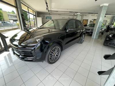 Porsche Cayenne CAYENNE  3.0 V6 BZ 340CV PLATINUM + TETTO APRIBILE CL21 Nero usata Provaglio d'Iseo