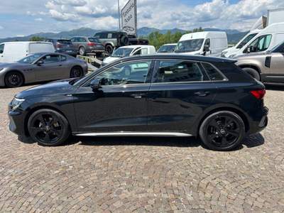Audi A3 SPB 35 TFSI S tronic S line edition Nero usata Garbagnate Monastero