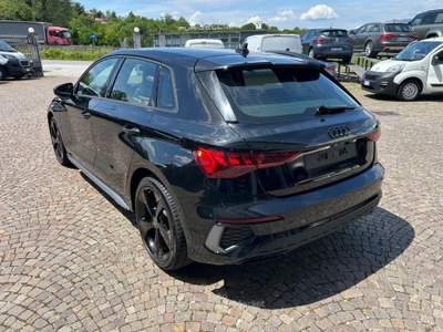 Audi A3 SPB 35 TFSI S tronic S line edition Nero usata Garbagnate Monastero