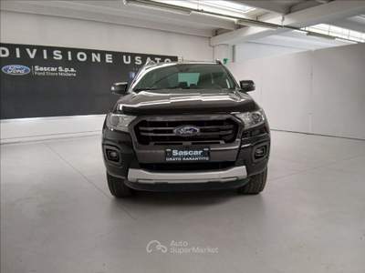 Ford Ranger 2.0 ecoblue double cab Wildtrak 213cv Nero usata Modena