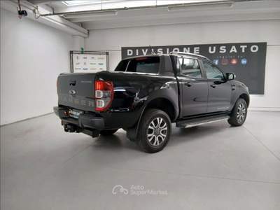 Ford Ranger 2.0 ecoblue double cab Wildtrak 213cv Nero usata Modena