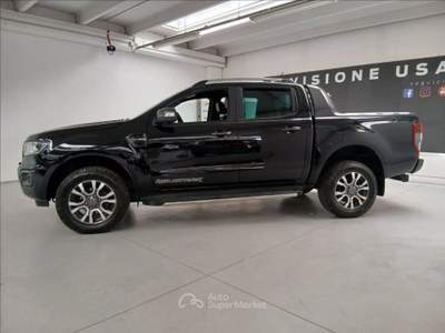 Ford Ranger 2.0 ecoblue double cab Wildtrak 213cv Nero usata Modena