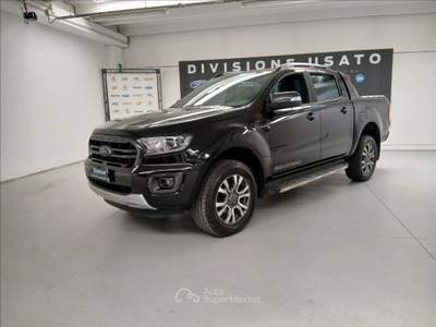 Ford Ranger 2.0 ecoblue double cab Wildtrak 213cv Nero usata Modena