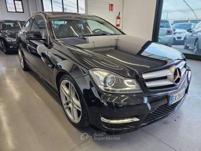 Mercedes-Benz Classe C Coupè cdi (be) Executive automatico Nero usata Martinengo