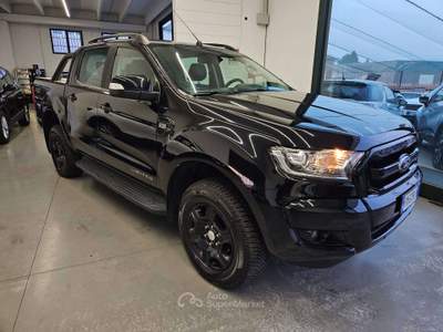 Ford Ranger 3.2 tdci double cab Limited Black AUTOMATICO Nero usata Martinengo