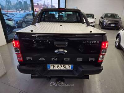Ford Ranger 3.2 tdci double cab Limited Black AUTOMATICO Nero usata Martinengo
