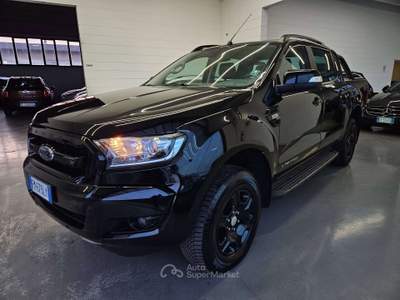 Ford Ranger 3.2 tdci double cab Limited Black AUTOMATICO Nero usata Martinengo