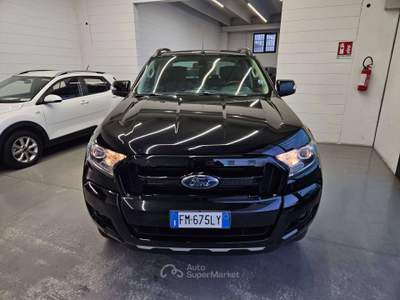 Ford Ranger 3.2 tdci double cab Limited Black AUTOMATICO Nero usata Martinengo