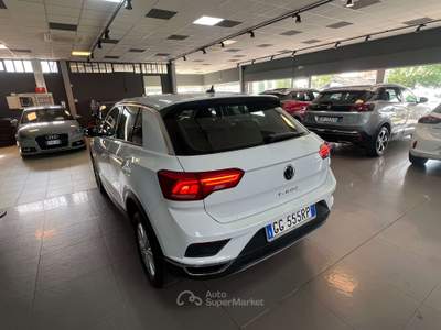 Volkswagen T-Roc T-Roc I 2017 2.0 tdi Business 150cv dsg Bianco usata Romano di Lombardia