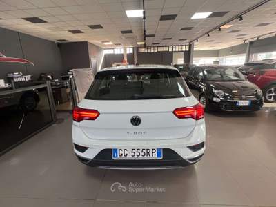 Volkswagen T-Roc T-Roc I 2017 2.0 tdi Business 150cv dsg Bianco usata Romano di Lombardia