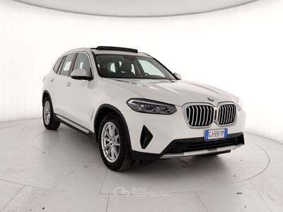 BMW X3 G01 2021 xdrive20d mhev 48V auto Bianco usata Caserta