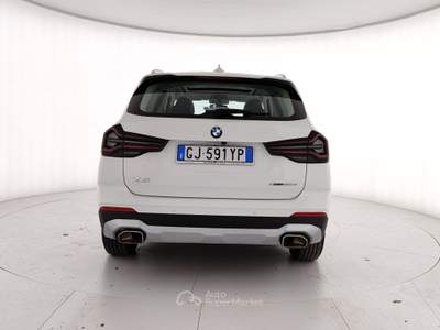 BMW X3 G01 2021 xdrive20d mhev 48V auto Bianco usata Caserta