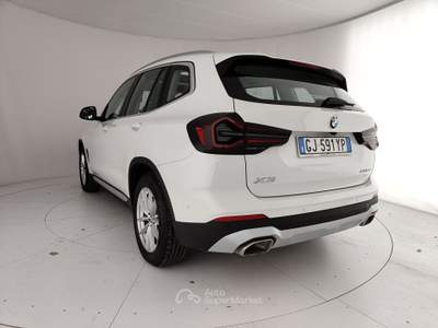 BMW X3 G01 2021 xdrive20d mhev 48V auto Bianco usata Caserta