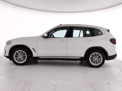 BMW X3 G01 2021 xdrive20d mhev 48V auto Bianco usata Caserta