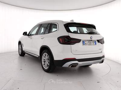 BMW X3 G01 2021 xdrive20d mhev 48V auto Bianco usata Caserta