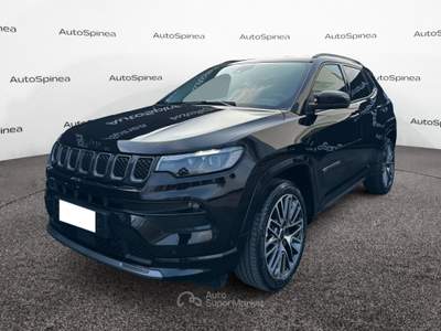 Jeep Compass 1.5 Turbo MHEV T4 96kW Summit DDCT Nero usata Spinea