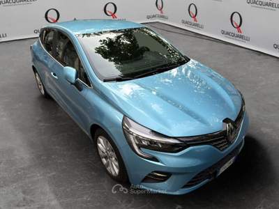 Renault Clio 1.6 E-TECH HYBRID INTENS 140CV AUTO MY21 Blu/Azzurro usata Milano