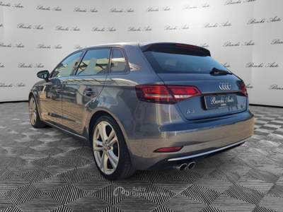 Audi A3 A3 SPB 2.0 TDI Sport S-Line EURO 6B _ NO IBRIDO Nero usata Faenza