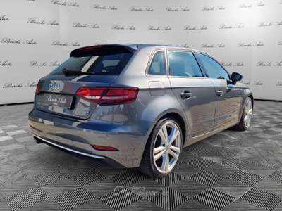 Audi A3 A3 SPB 2.0 TDI Sport S-Line EURO 6B _ NO IBRIDO Nero usata Faenza