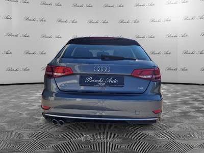 Audi A3 A3 SPB 2.0 TDI Sport S-Line EURO 6B _ NO IBRIDO Nero usata Faenza